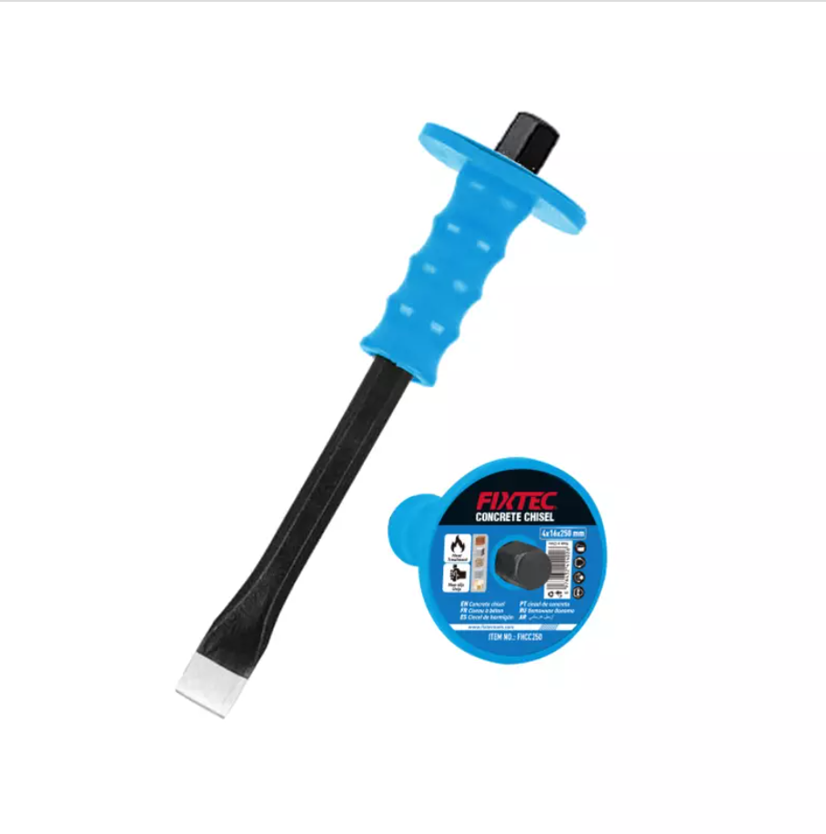 Cincel 7/8" x 10" Acero de Carbon, Con Mango