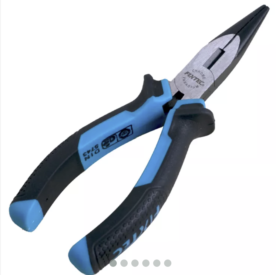 Pinza Punta Larga 8" CRV Cromo Vanadio