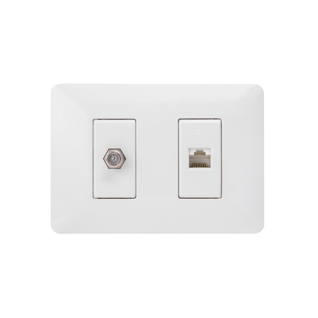 Salida TeleCable + LAN Modena Elettrica