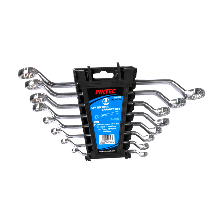 Set de 8 Piezas Llaves de Anillo Desplazadas