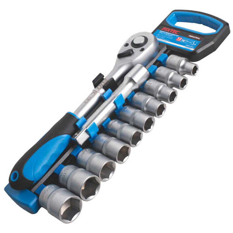 Set de Chicharra CRV 1/2" Con 10 Cubos CRV mm