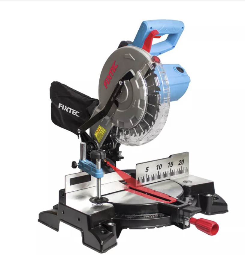 Sierra Inglete 2000W, 10" Diametro, 5000rpm, Con LASER, Base Aluminio