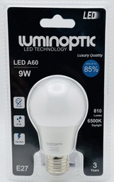 [10055] Bombillo 9W/A60/6500K Blister