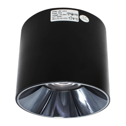 [10176] Downlight Exterior de Superficie Cilindro 20W Negro